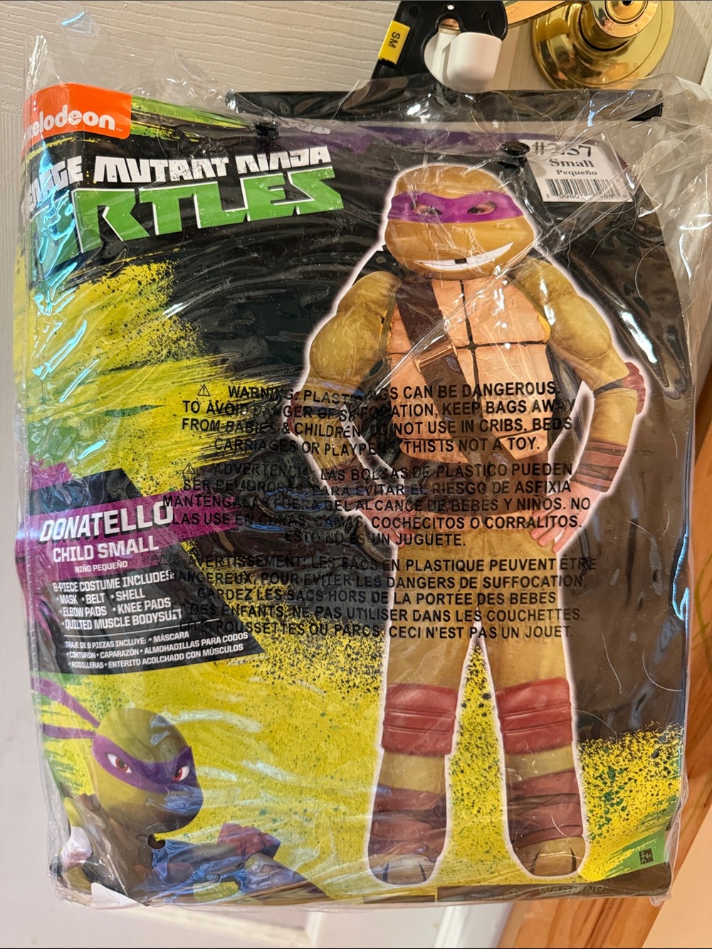 Nickelodeon Donatello Kids Costume - Purple & Brown